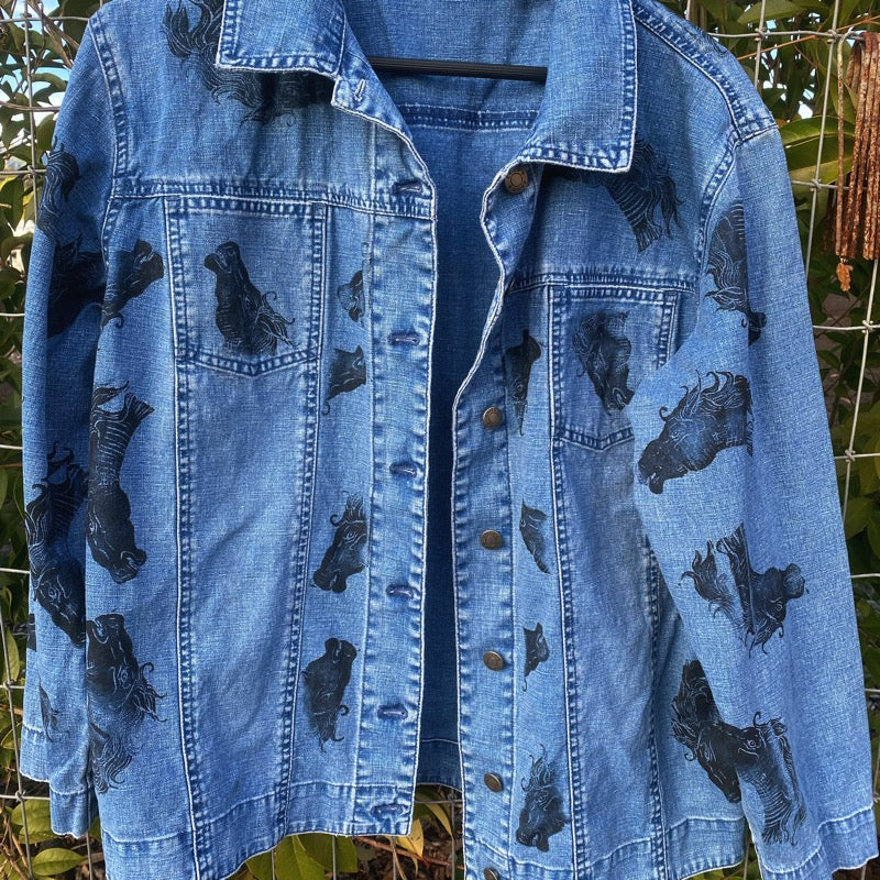 Denim Horse Shirt